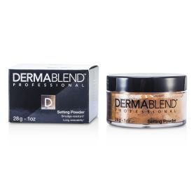 DERMABLEND - Loose Setting Powder (Smudge Resistant, Long Wearability) - Warm Saffron 41020 / 410108 28g/1oz