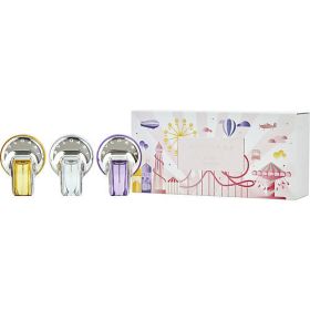 BVLGARI OMNIA VARIETY by Bvlgari 3 PIECE WOMENS MINI VARIETY WITH OMNIA CRYSTALLINE & OMNIA AMETHYSTE & OMNIA GOLDEN CITRINE AND ALL ARE EDT SPRAYS 0.