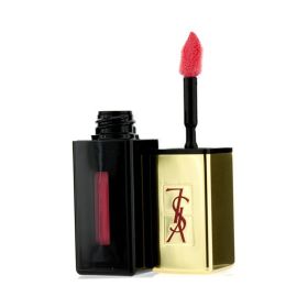 YVES SAINT LAURENT - Rouge Pur Couture Vernis a Levres Glossy Stain - # 12 Corail Fauve L27858 6ml/0.2oz