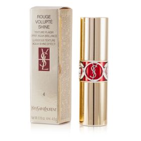 YVES SAINT LAURENT - Rouge Volupte Shine - # 4 Rouge In Danger/ Rouge Ballet L33209 3.2g/0.11oz