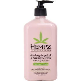 HEMPZ by Hempz Blushing Grapefruit & Raspberry Creme Herbal Body Moisturizer --500ml/17oz