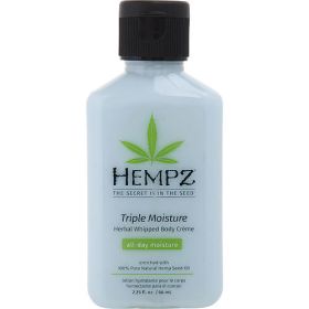 HEMPZ by Hempz Triple Moisture Herbal Whipped Body Creme --66ml/2.25oz