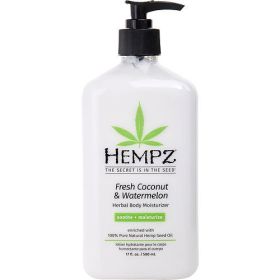 HEMPZ by Hempz Fresh Coconut & Watermelon Herbal Body Moisturizer --500ml/17oz