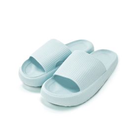 EVA Rubber Foam Soft Bottom Indoor Couple Drag (Option: Baby Blue-38to39)