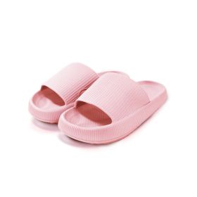 EVA Rubber Foam Soft Bottom Indoor Couple Drag (Option: Pink-38to39)