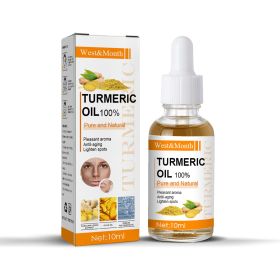 West&Month Turmeric Essential Oil Face Skin Anti-Wrinkle Lift Blemish Reduction Skin Care Moisturizing Oil (Option: 2pcs)