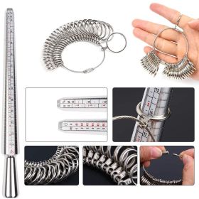 11 Piece Set Of Jewelry Tools Ring Ruler (Option: picture color-11piece set of jewelry tools)