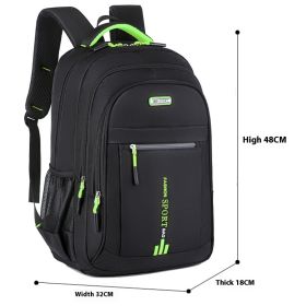 Men's Fashion Large Capacity Computer Backpack (Color: Green)