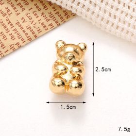 Jeans Button Hole Shoes Diy Accessories Bright Crystal Classic Style Ornament Accessories Upper Pearl Flower (Option: C260-Transparent)