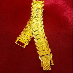 Pure Copper  Gold Jewelry (Option: Gold-2cm-1Style)