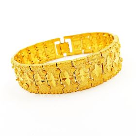 Pure Copper  Gold Jewelry (Option: Gold-2cm-2Style)