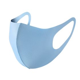 Mouth-Mask Nose Protection (Option: Sky Blue-Adult)