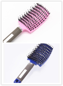 Hairbrush Anti Klit Brushy Haarborstel Women Detangler Hair Brush Bristle Nylon Scalp Massage  Teaser Hair Brush Comb (Option: 14-Brush-Set)