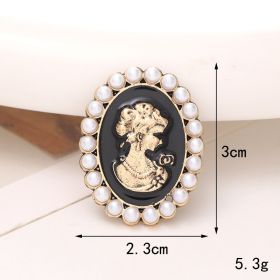 Jeans Button Hole Shoes Diy Accessories Bright Crystal Classic Style Ornament Accessories Upper Pearl Flower (Option: C430-Transparent)