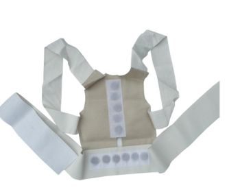 Magnetic Therapy Belt Posture Corrector (Option: 2-Blanco-M)