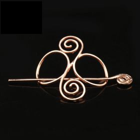 Metal Hair Clip Retro Plug-in Hairpin Headdress (Option: 8STYLED)