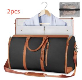 Large Capacity Travel Duffle Bag Women's Handbag Folding Suit Bag Waterproof Clothes Totes (Option: Set5)