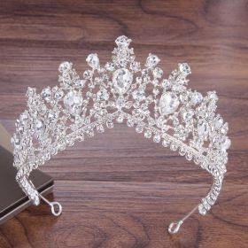 Alloy diamond accessories (Option: Crown)