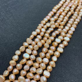 Natural Freshwater Pearl Beads DIY Accessories (Option: Pink-11to12mm)