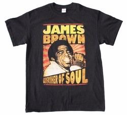 James Brown Godfather of Soul T-Shirt (SKU: HF-ESP-JBR-1001-XL)