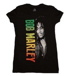 Bob Marley Smile Gradient Junior's Tee (SKU: ZRW-ZRBM1693-XL)