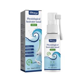 South Moon Physiological Seawater Nasal Spray Nose Gentle Cleansing Nasal Congestion Itchy Nose Nasal Relief Spray (Option: 2pcs)